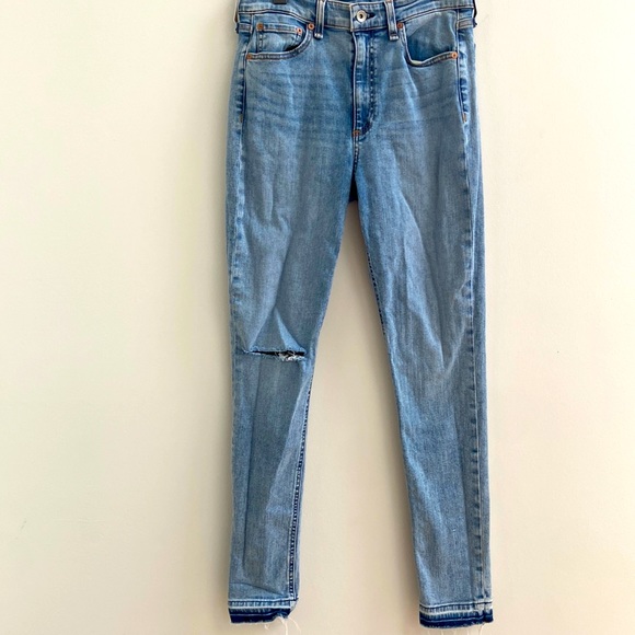 Rag & Bone Nina High Rise Skinny Denim Jean - Picture 1 of 6